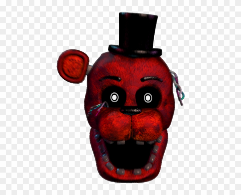 Redbear Jumpscare By Portalrabbit - Fnaf Golden Freddy Head #1127801