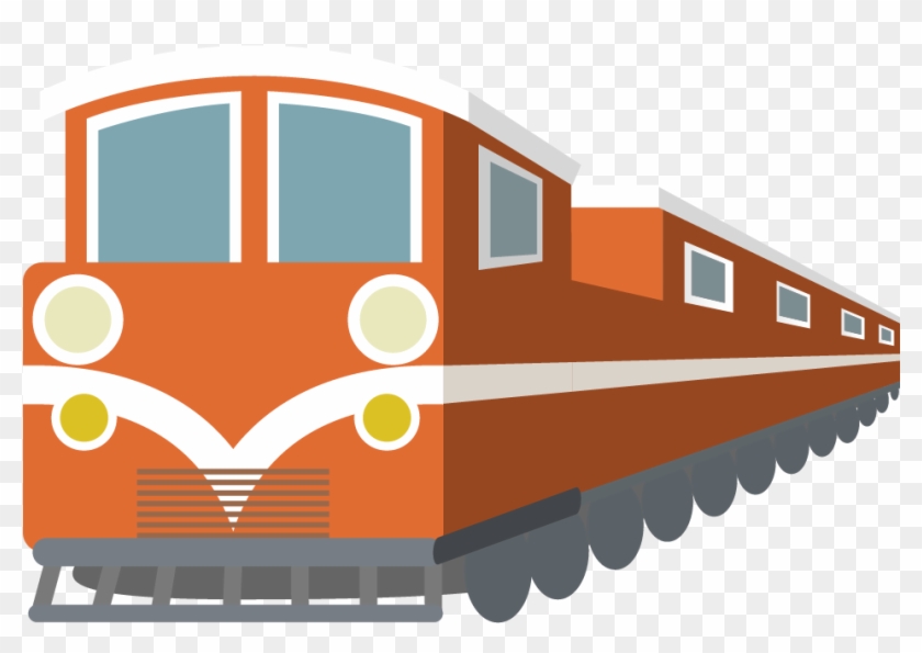 Taiwan Tourist Attraction Flat Design - 火車 卡通 #1127989