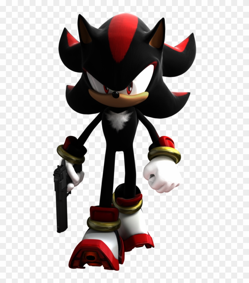 Shadow With A Gun By Sparkschannel - Cartoon #1128278