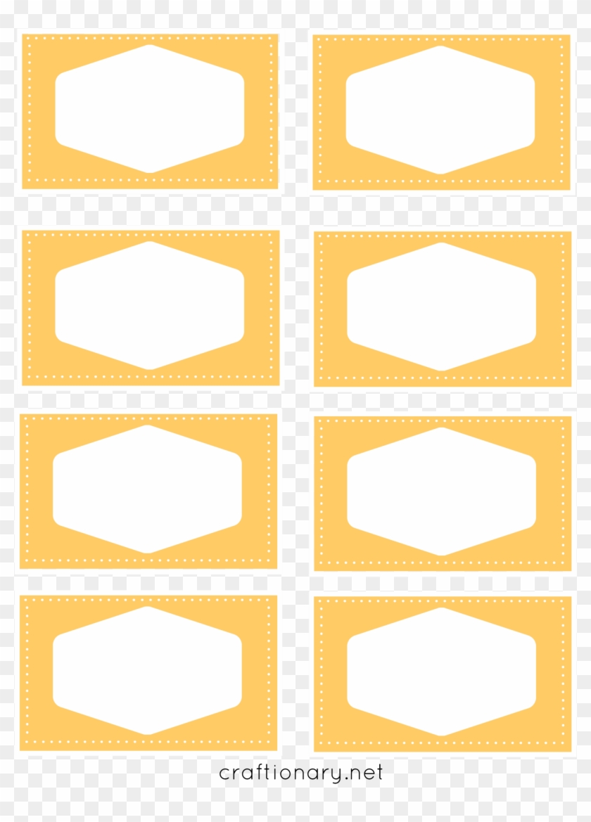 Book Label Printables Yellow - Book #1128478