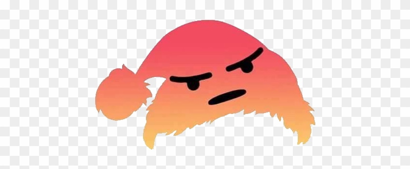 Angry Santa Hat - Illustration #1129100