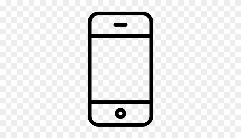 Iphone Vector - Mobile Phone #1129996