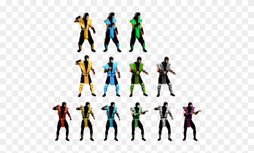 Before 3d Rendering And Full 32-bit True Color Games, - Mortal Kombat #1130197