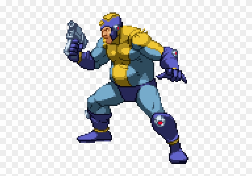 “ Versión Pixelada Y Semi-retro De “bad Box Art Mega - Bad Box Art Mega Man #1130201
