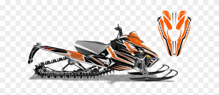 Image Of Arctic Cat Procross-proclimb With Bred2win - Arcticfx Bombsquad Graphics - Hood/side Panel Kit - #1130380