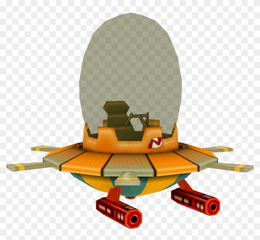 Crash Bandicoot The Wrath Of Cortex Ufo - Crash Bandicoot The Wrath Of Cortex Lab Assistant #1130923