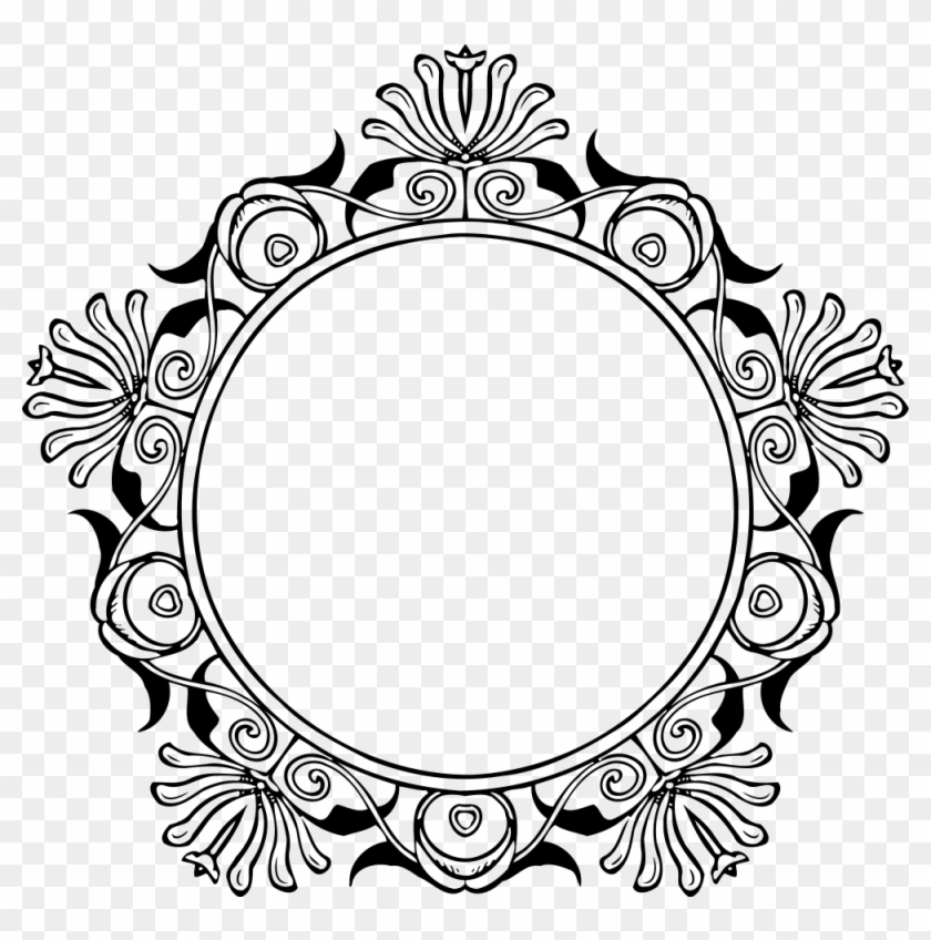 Clip Art Details - Circle Border Clipart #1131328