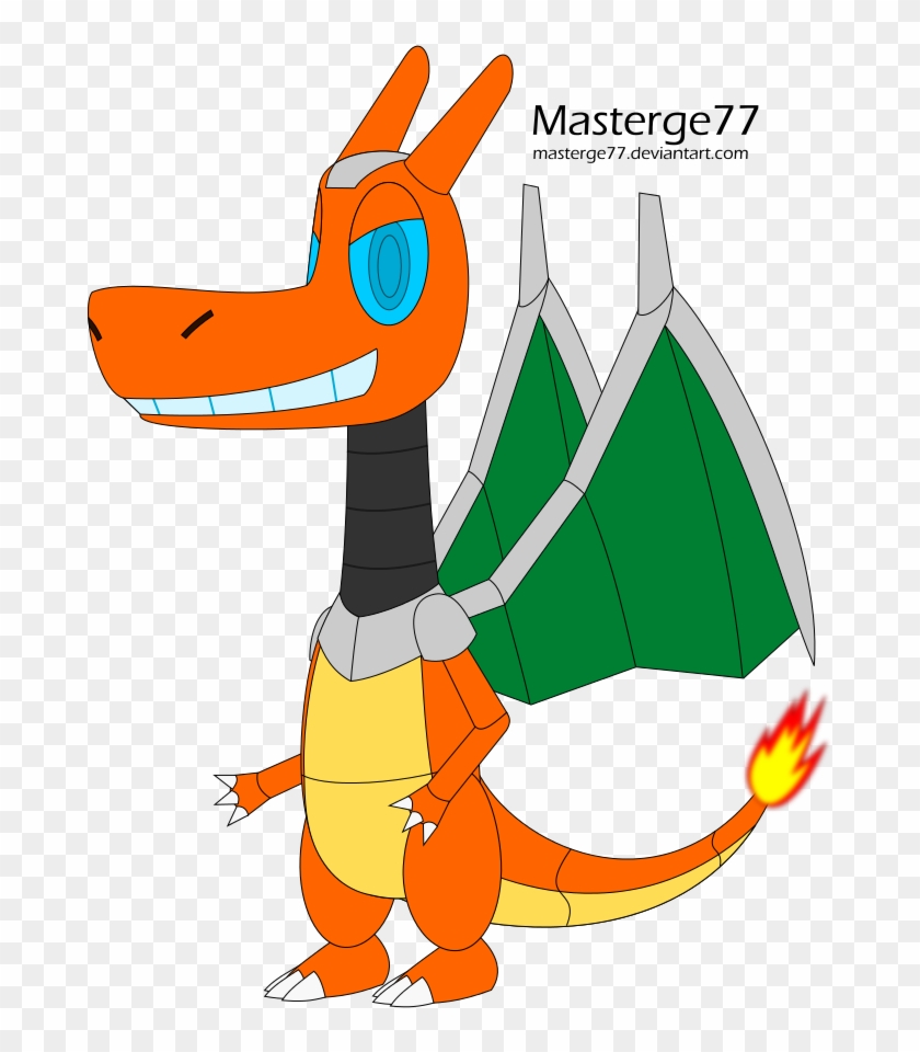 Raymond The Robot Charizard By Masterge77 - Robot Charizard #1131559