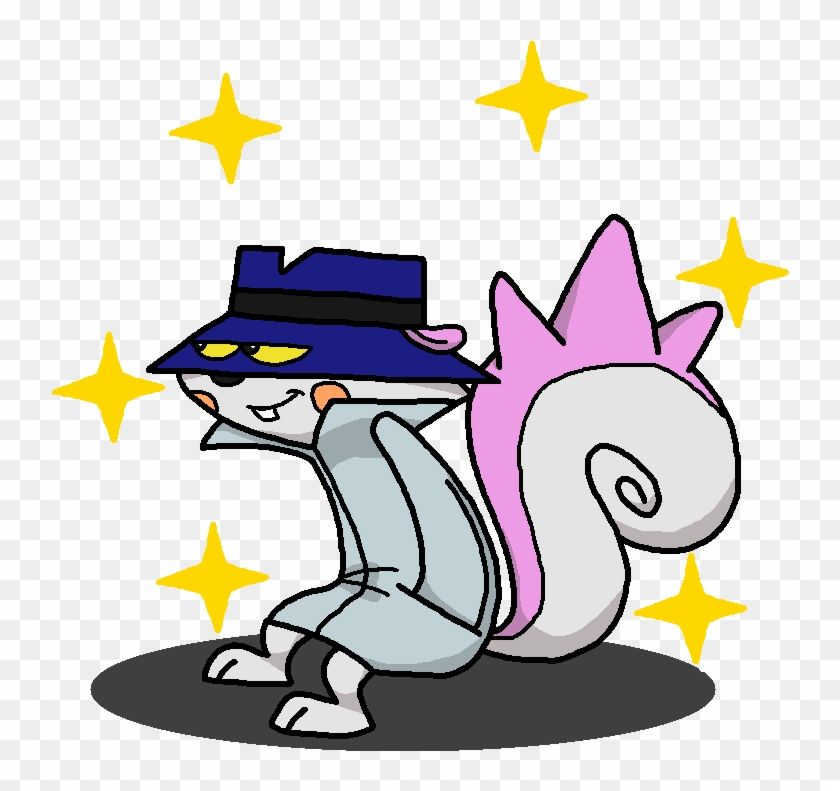 Shiny Pachirisu Secret Squirrel By Shawarmachine - Secret Squirrel As A Pokémon #1131567