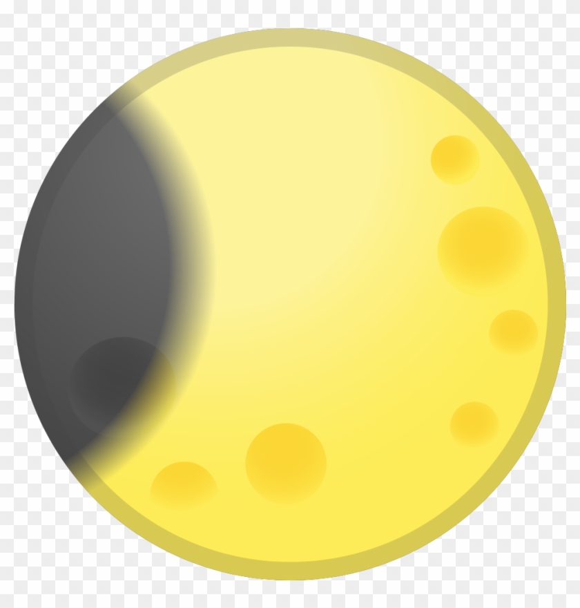 Waning Crescent Moon Icon - Crescent #1131714