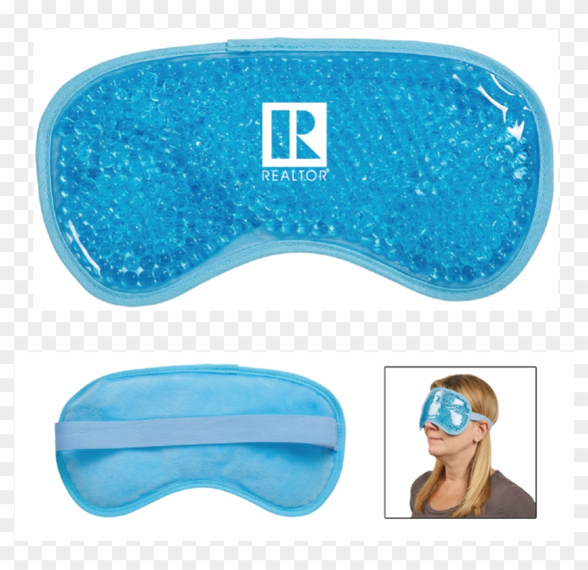 Plush Gel Beads Hot/cold Eye Mask - Gel Bead Eye Mask #1132172