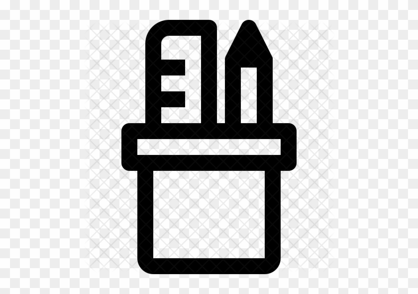 Stationery Holder Icon - Milk Icons #1132693