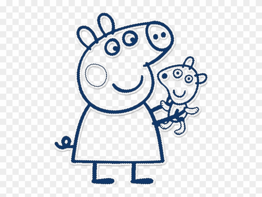 Criando Ideias Legais - Colouring Pages Peppa Pig #1132766