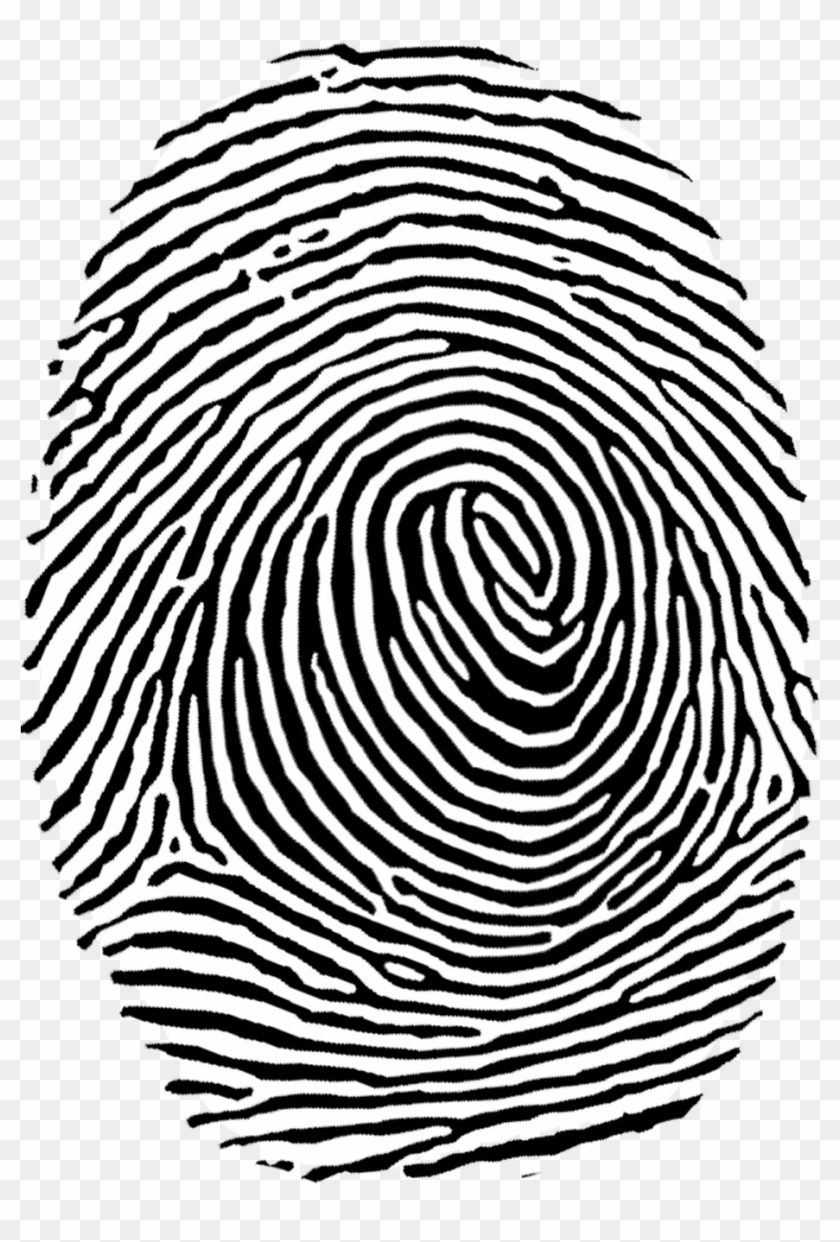 Fingerprint Authentication Clip Art - Fingerprint Free Vector #1132825