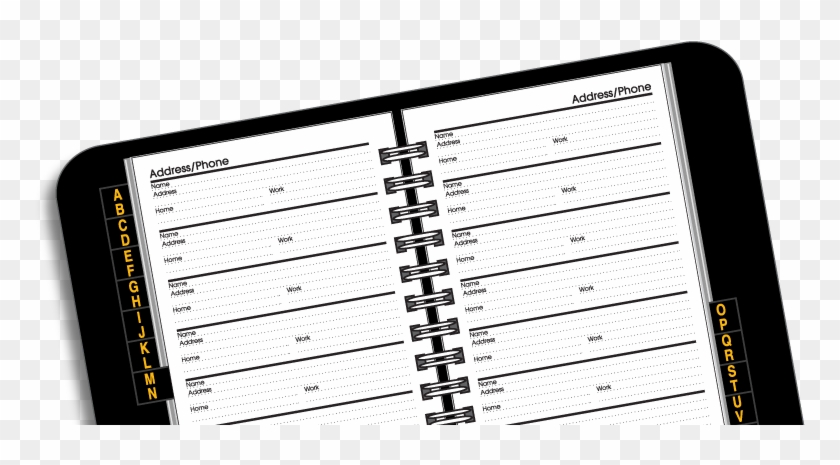 Every Year At This Time, I Pull It Out And Go Through - At-a-glance Telephone And Address Book Aag8001105, #1132918