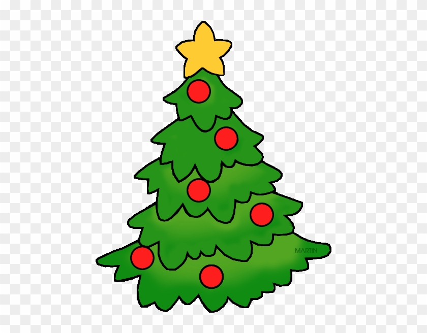 Christian Christmas Tree Clip Art - Simple Christmas Tree Clipart #1133070