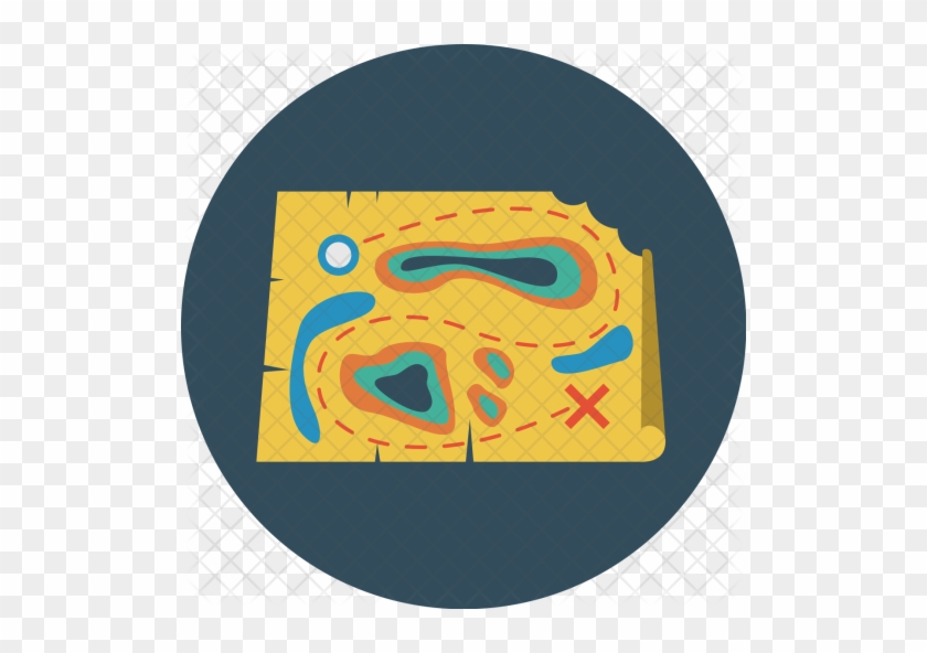 Treasure, Map, Find, Location, Navigation, Marker Icon - Treasure Map #1133583