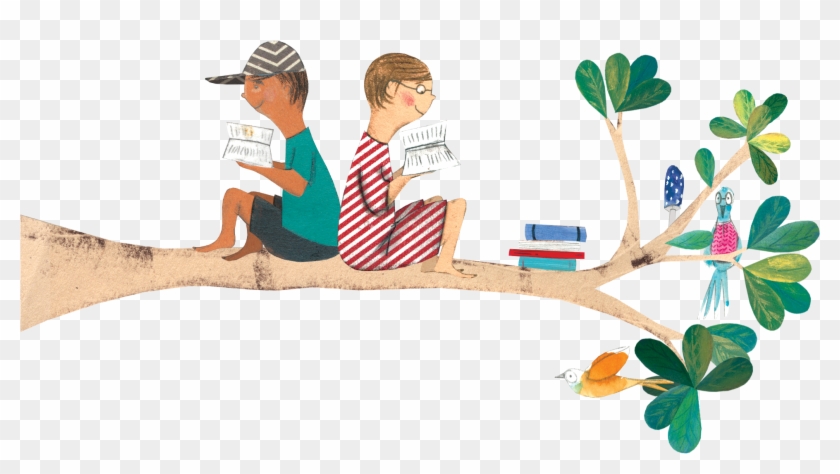 Kids Reading Png For Kids - Dessin Club De Lecture #1134007