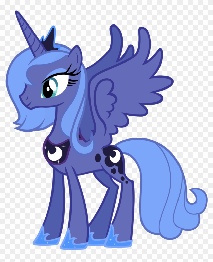 My Little Pony Luna Vector - Princess Luna My Little Pony Friendship Is Magic Cute #1134125