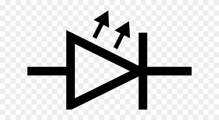Famous Electrical Symbol For Buzzer Pattern Simple - Light Emitting Diode Symbol #1134323