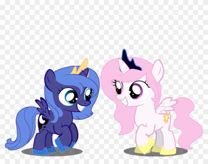 Celestia And Luna Filly #1134378