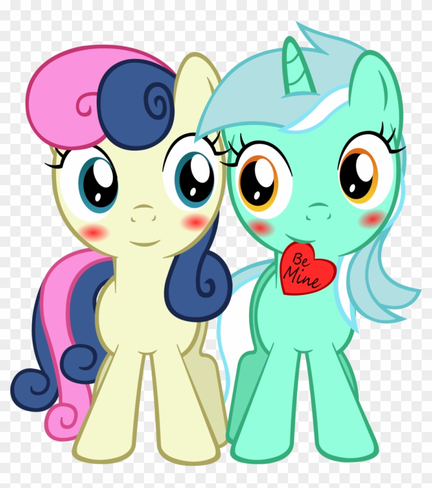 Filly Lyra 'n Bonbon By Artpwny - Filly Lyra And Bon Bon #1134453
