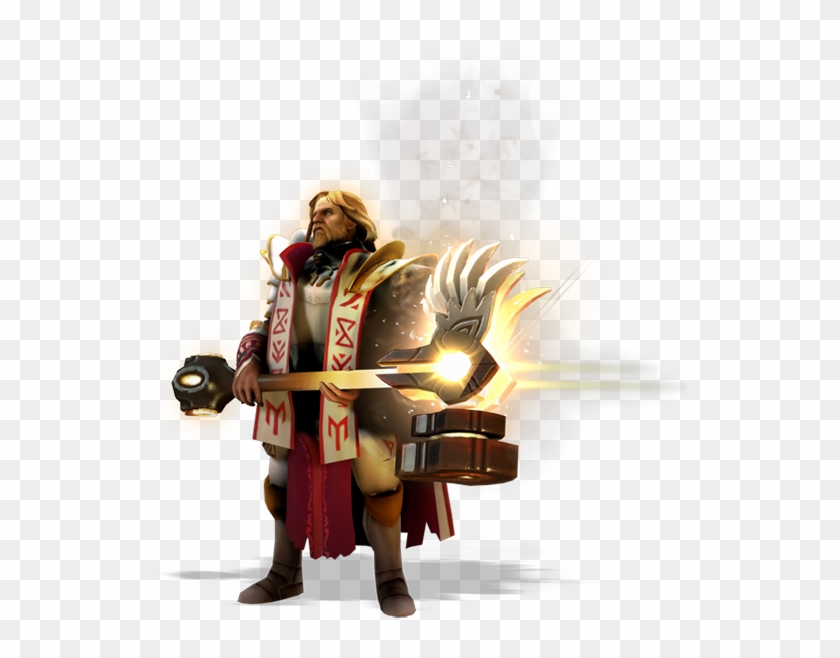 Darkfall - Omniknight Dota 2 Png #1134476
