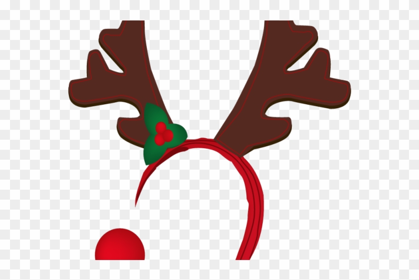 Headband Clipart Reindeer Antler - Clip Art #1134746