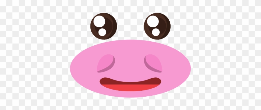Kawaii Hippopotamus Face - Facial Expression #1134802