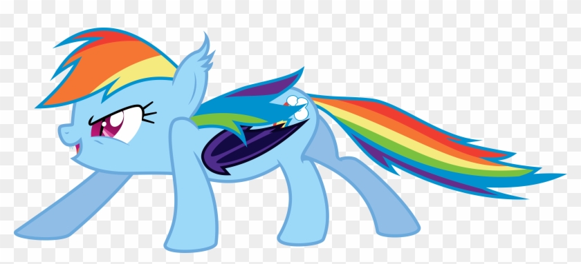 Rainbow Dash Bat Pony By Starshinecelestalis Rainbow - Mlp Bat Pony Rainbow Dash #1134937