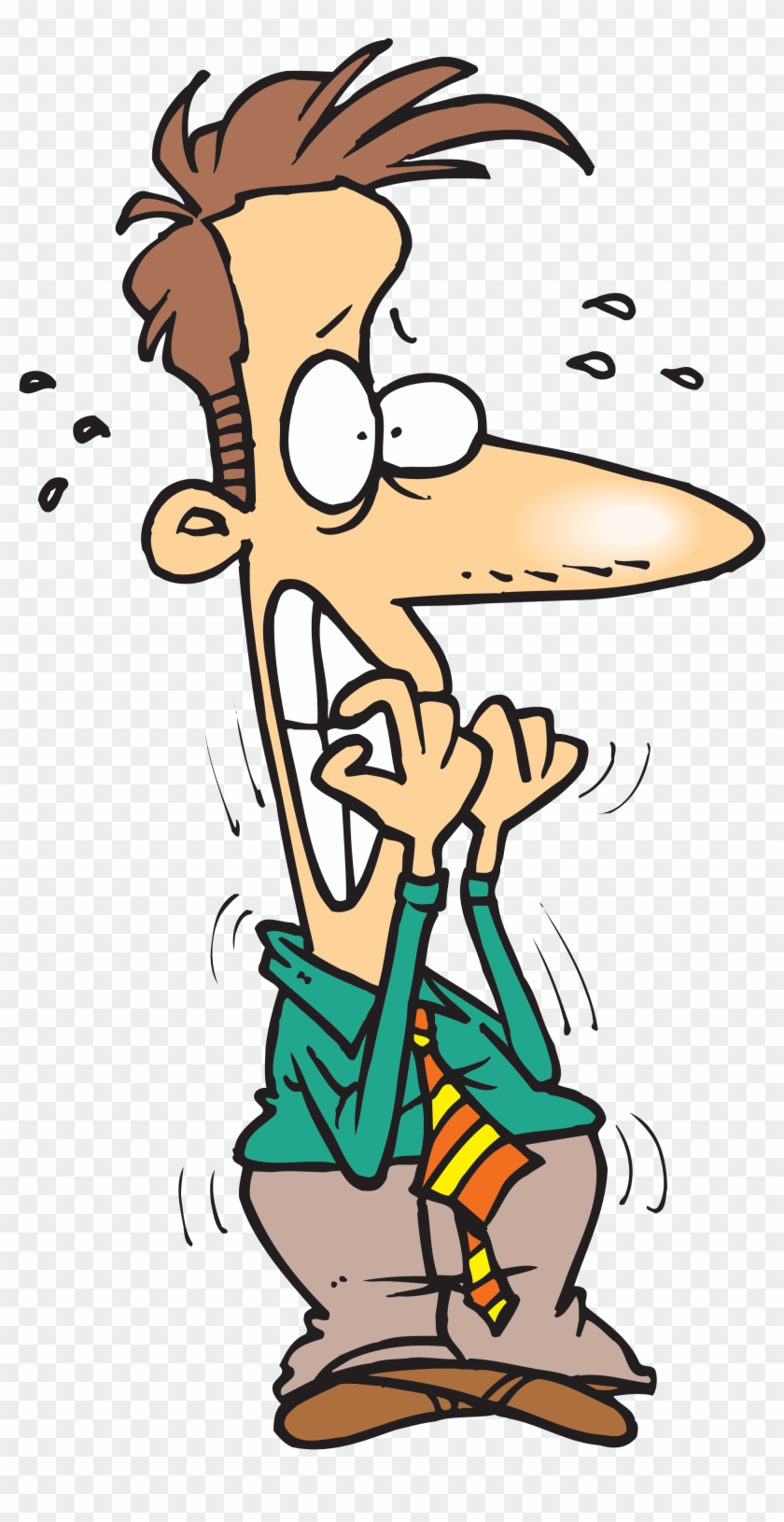 After I Got Past That Realtor "what If Somebody Calls" - Panic Disorder Clipart #1135205