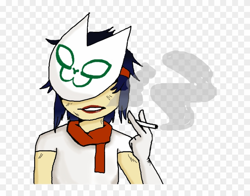 Cat Mask By Asian Axe Princess - Cartoon #1135327