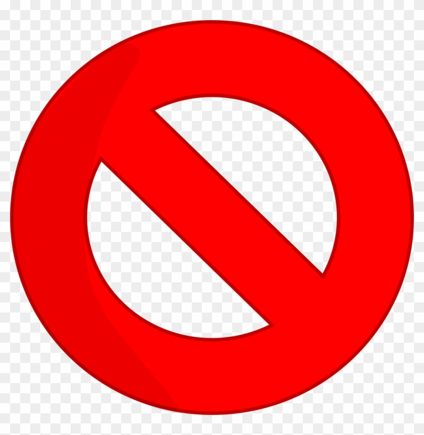 Error Sign Body Asset - Cancel Flat Icon Png #1135541