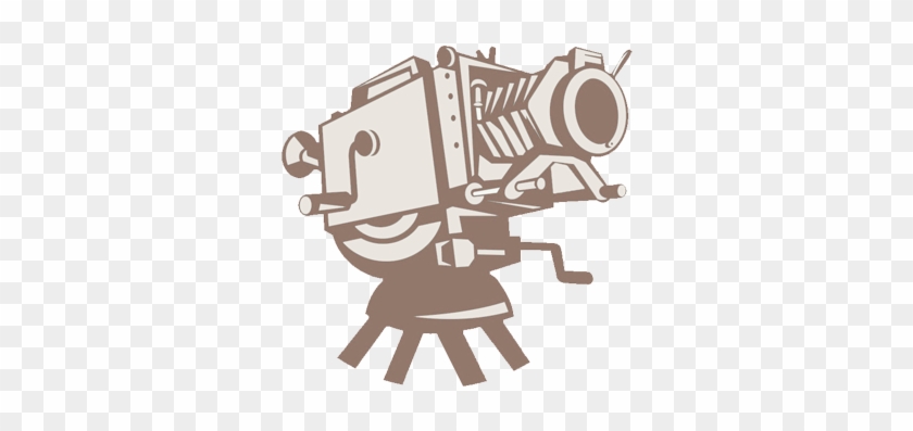 Happy Clients - Vintage Movie Film Camera Retro Flask #1135621