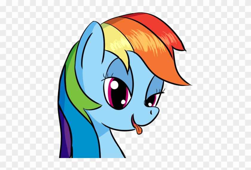 Tggeko, Bedroom Eyes, Rainbow Dash, Safe, Solo - Cartoon #1135746