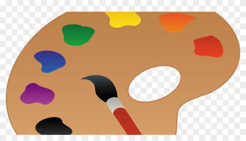 Cartoon Paint Brushes And Paint #1135923