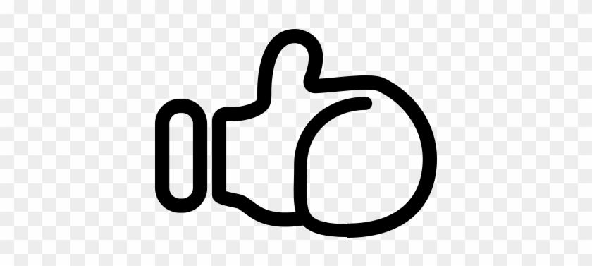 Boxing Glove Like Vector - Boxing Glove Thumbs Up #1136804