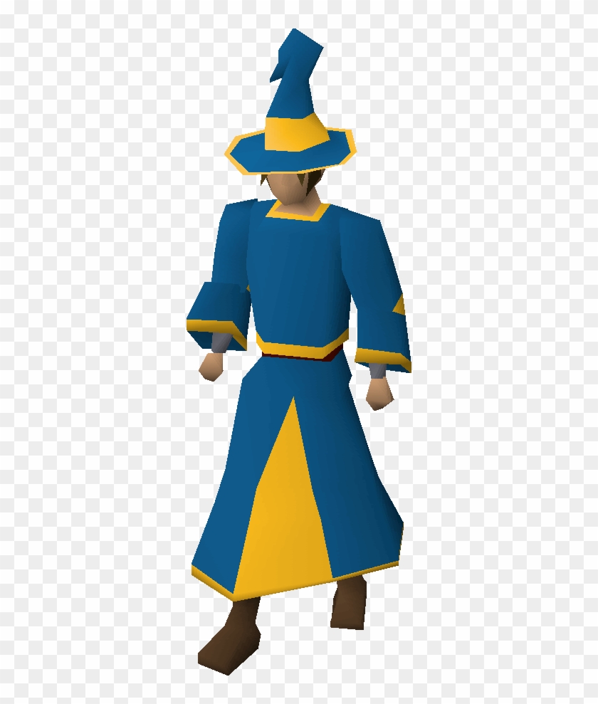 Blue Wizard Hat - Osrs Wizard Robe G #1137187