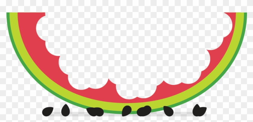 Watermelon Slice Half Eaten - Aston Villa Badge #1137539