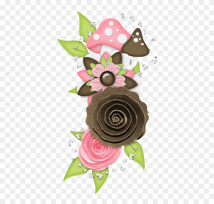 Scrapbook Borders, Scrapbook Embellishments, Flower - Spring Primavera Cute Borders Bordes #1137918