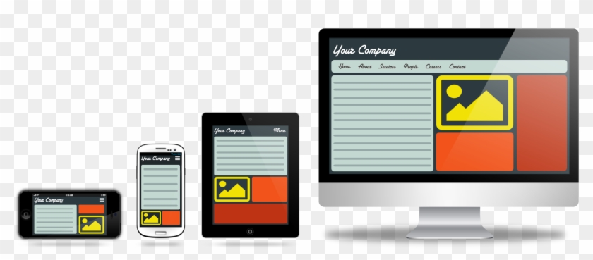 Responsive Web Design Png Transparent Images - Web Design Png Transparent Background #1138396