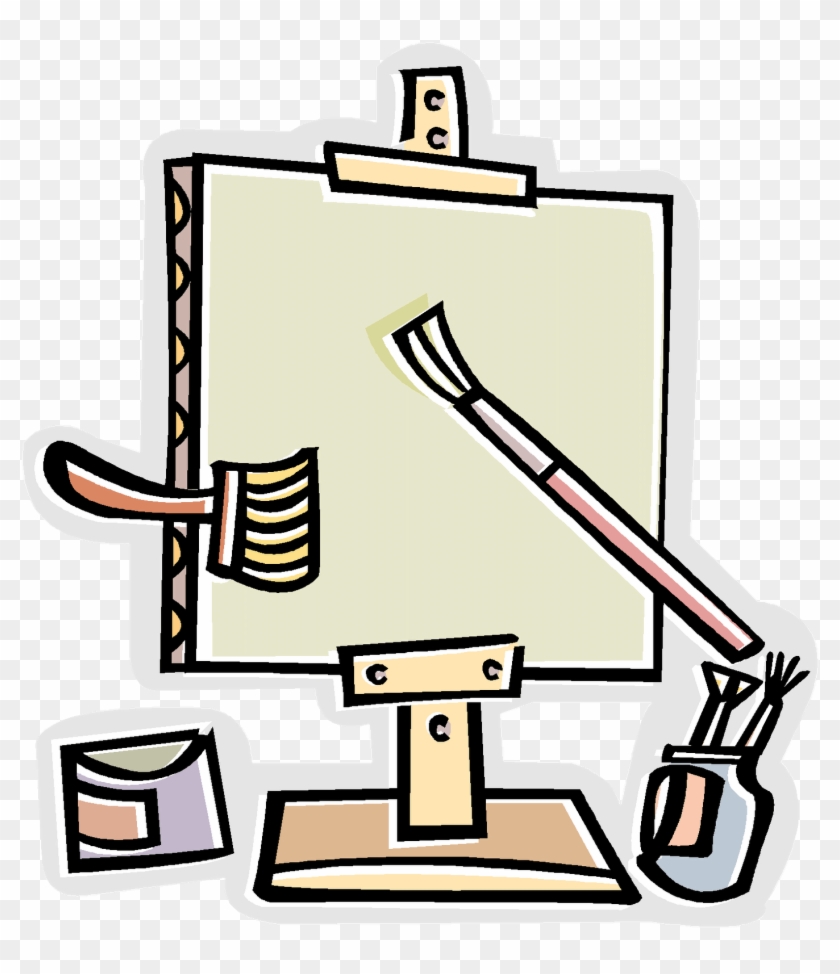 Art Supplies Clipart - Art Supplies Clipart #1138553