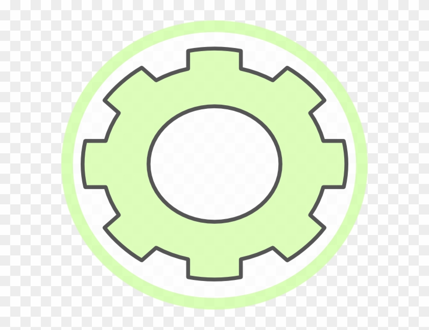 Cog Green Gear Clip Art At Clkercom Vector Online Royalty - Gear Clipart #1138681
