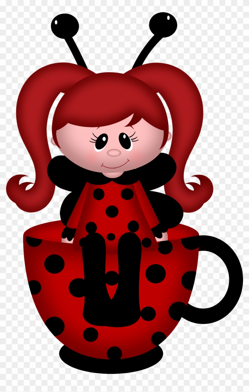 Girl Clipartladybugsfiling - Girl Clipartladybugsfiling #1139181