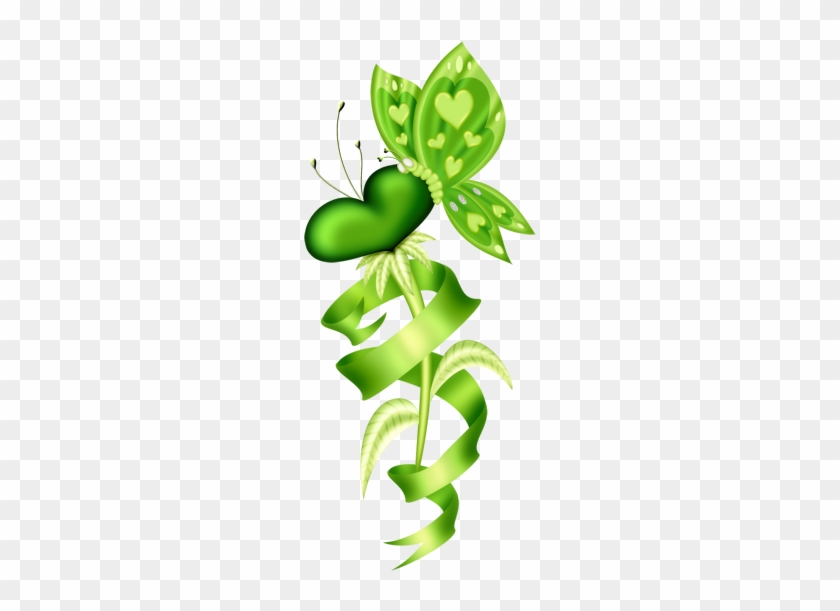 Borboletas, Libélulas, Clip Art, Copas, Abelhas, Verde, - Clip Art #1139675