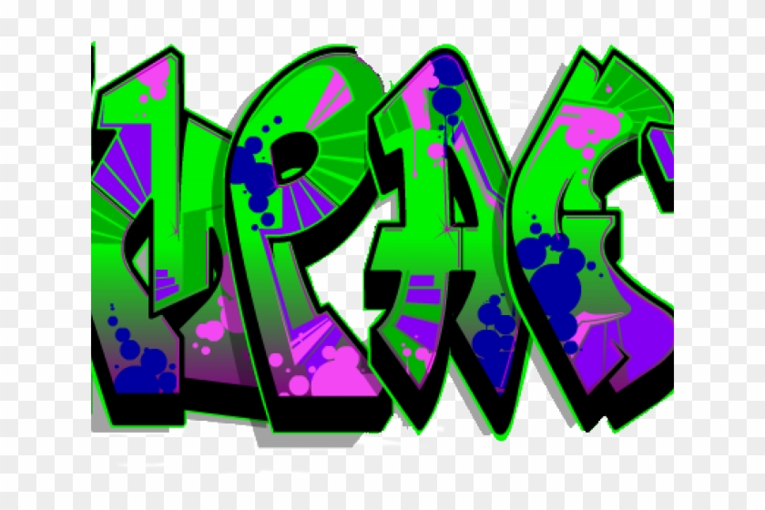 Graffiti Cliparts - Graffiti With A White Background #1140011