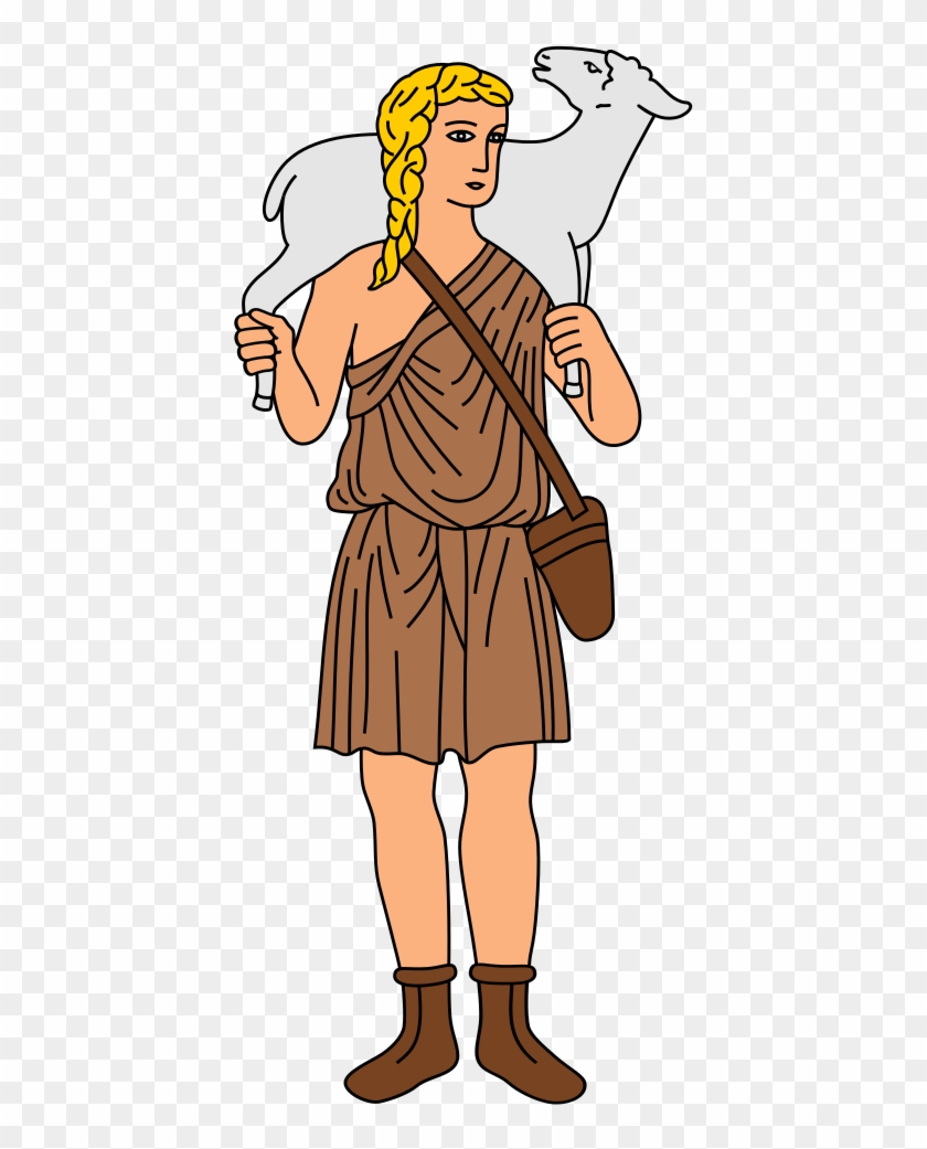 File - Good Shepherd - Heraldry - Svg - Catechesis Of The Good Shepherd Psalm 23 #1140487