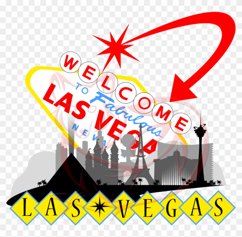 The Las Vegas Strip By Hitoshihalfbreed - Welcome To Las Vegas Sign #1140619