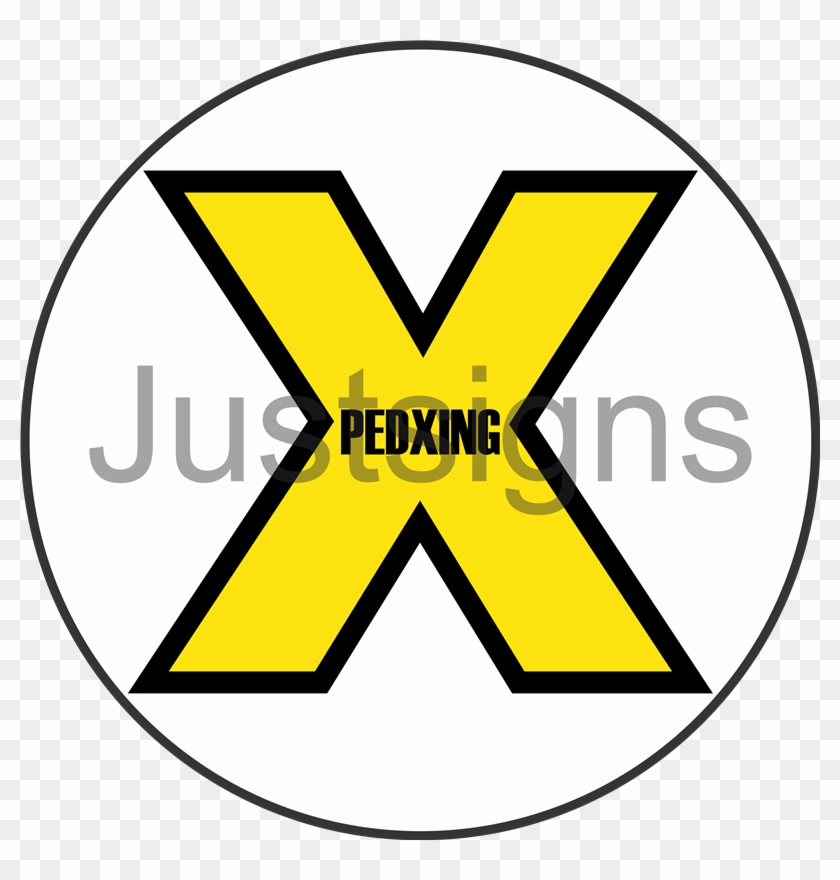   Pedestrian Crossing Sign Png #1140696