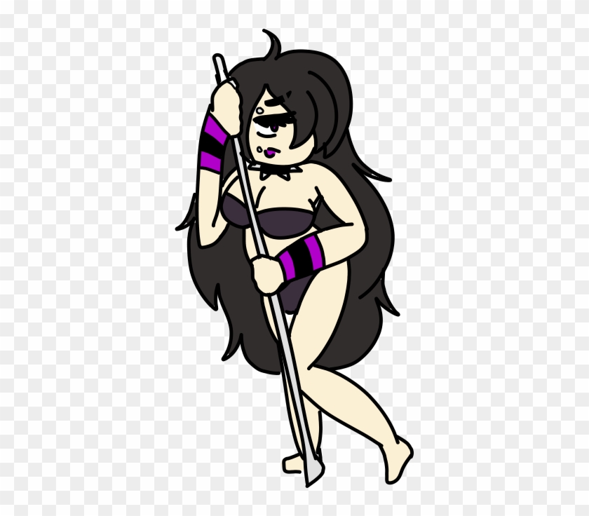 Edgy Stripper By Apricotthevixen - Cartoon #1140763